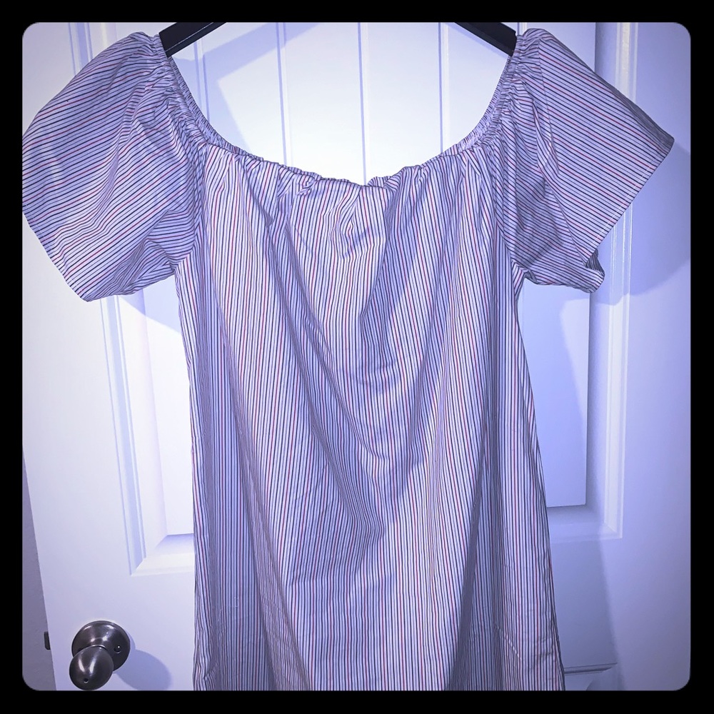 Off the shoulder dress